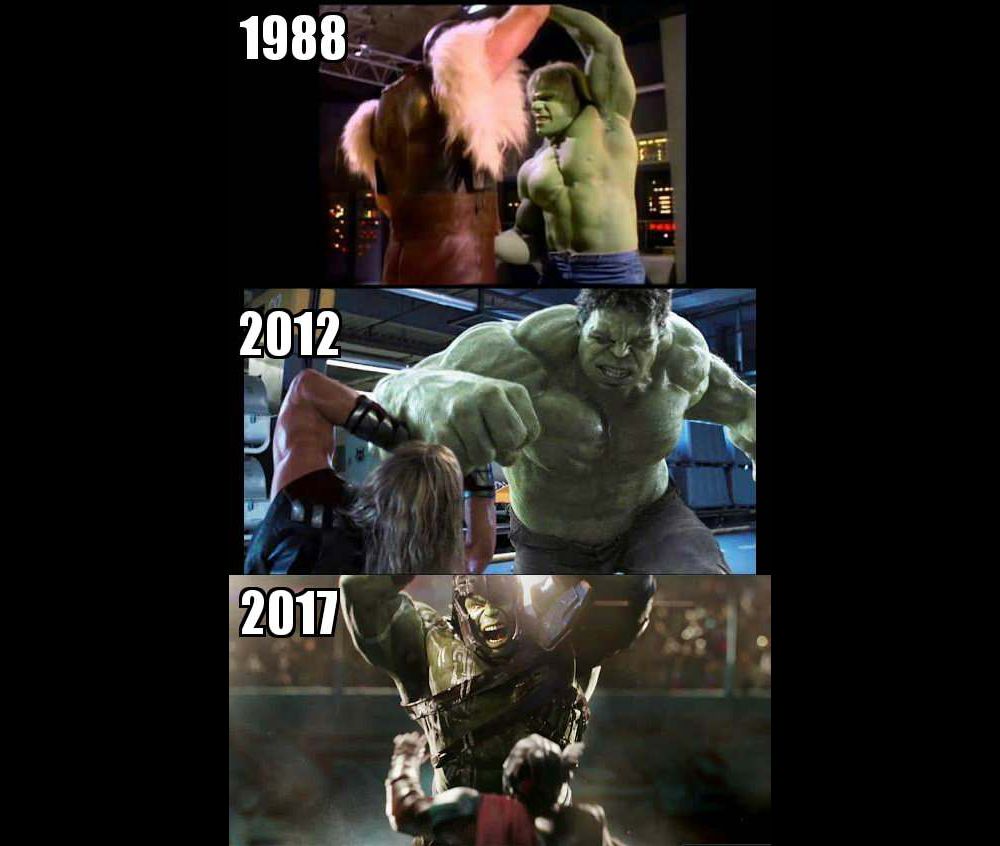 Thor vs Hulk Memes