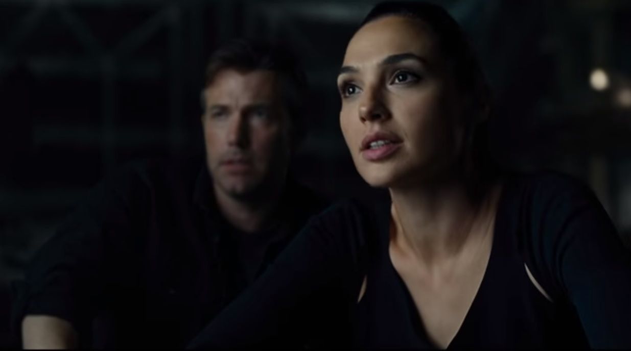 Justice League trailer Bruce and Diana talk about the team