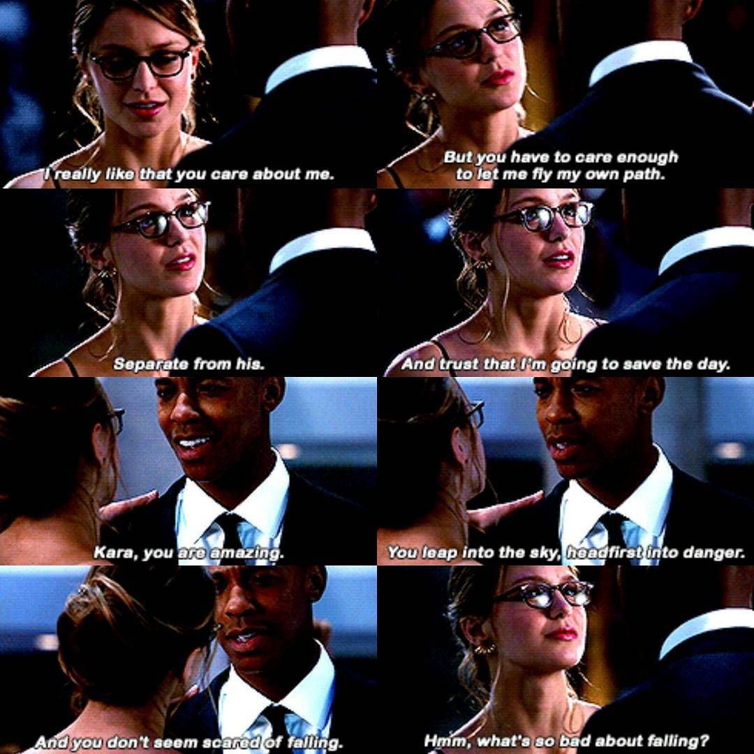 Kara doesn't need Clark to save her
