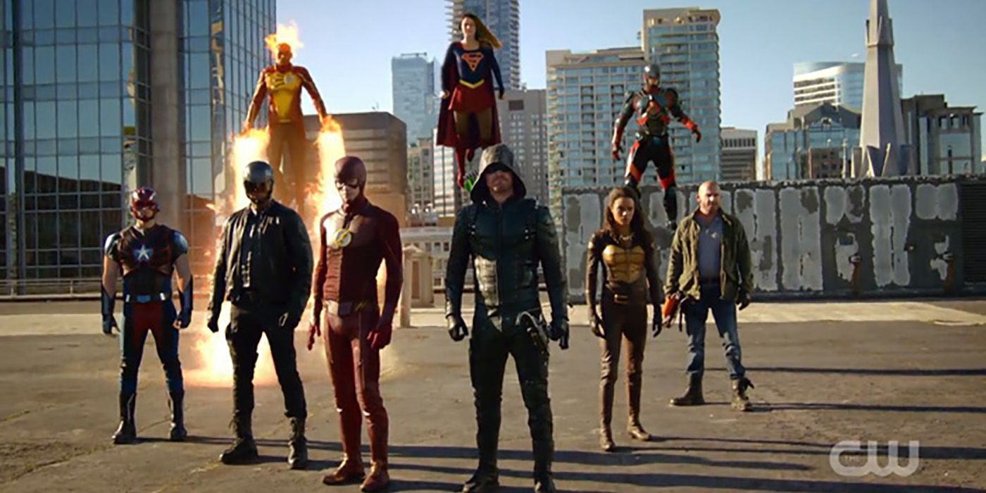 Legends of Tomorrow Arrowverse Crossover Invasion