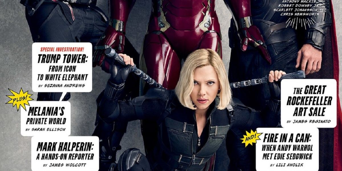 Marvel Vanity Fair Black Widow header