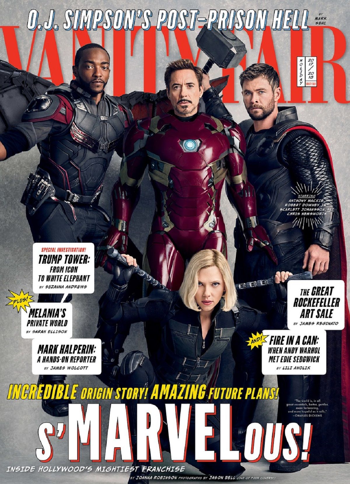 Marvel Vanity Fair Iron Man cover