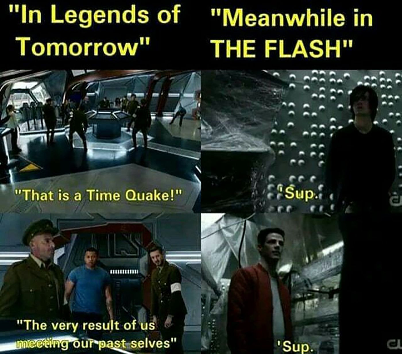 Legends of Tomorrow The Flash Rules of Time Travel
