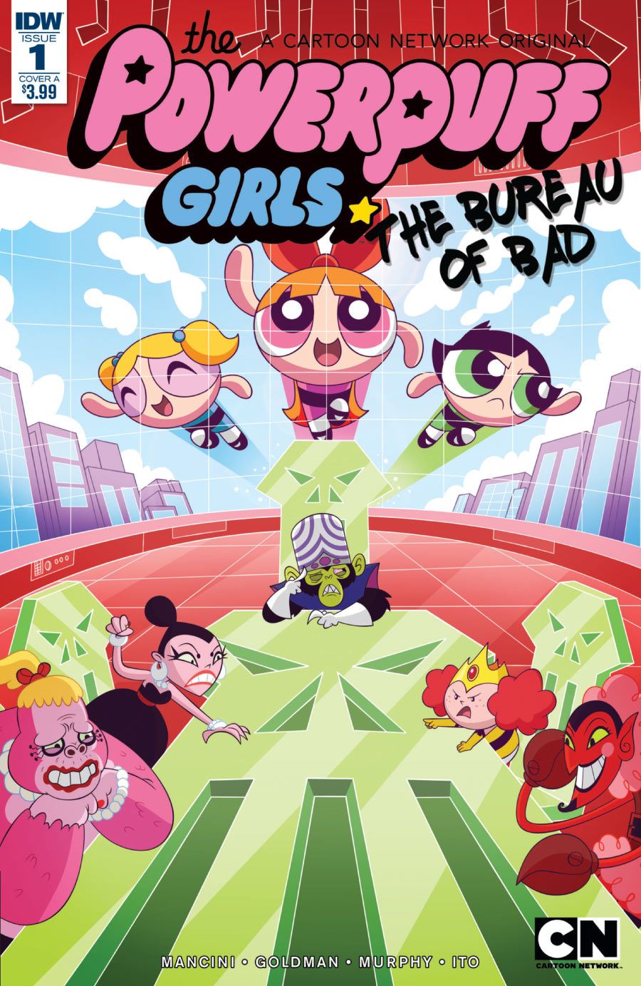 EXCLUSIVE: Powerpuff Girls: The Bureau of Bad #1 by Haley Mancini, Jake ...