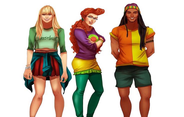 Grown Up Versions Of Cartoon Characters Cbr