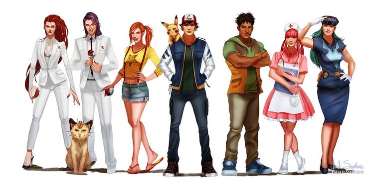 Grown Up Versions Of Cartoon Characters Cbr