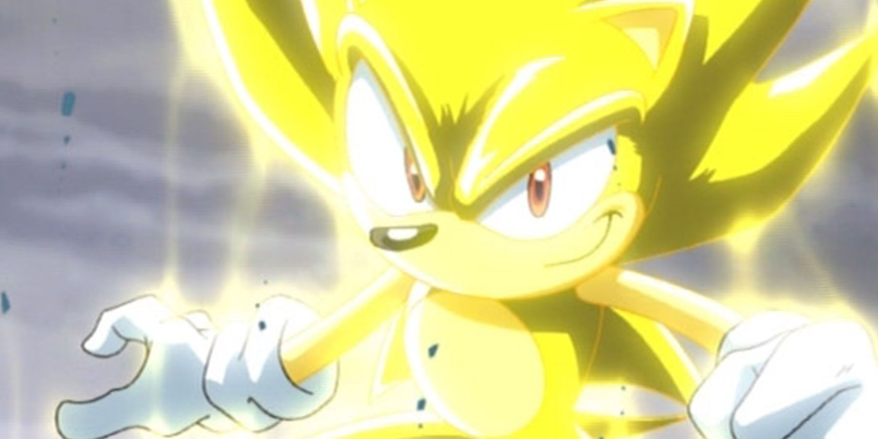 Sonic in his Super Sonic form