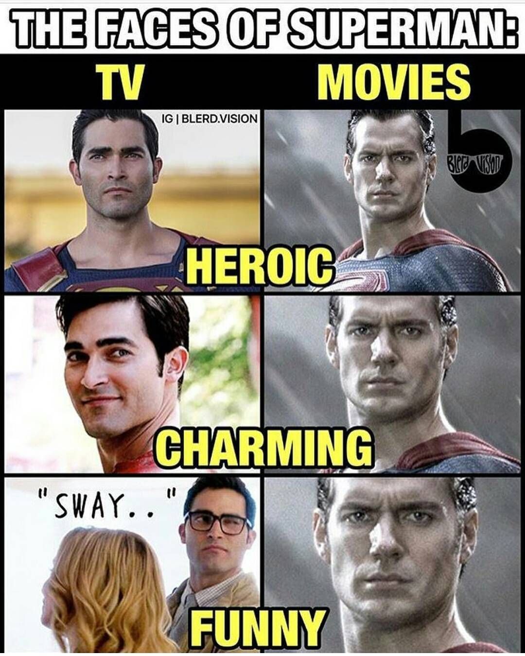 TV Superman is better than Movie Superman