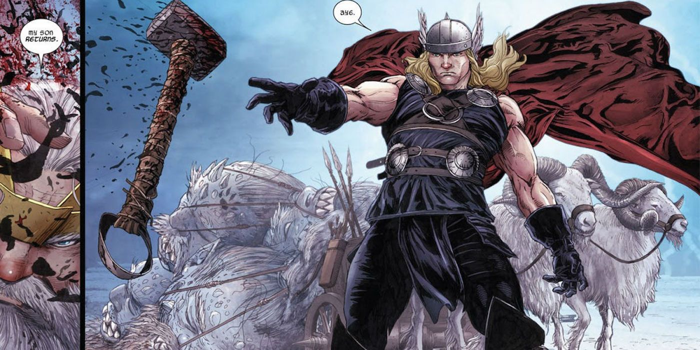 Thor calls his hammer Marvel Comics