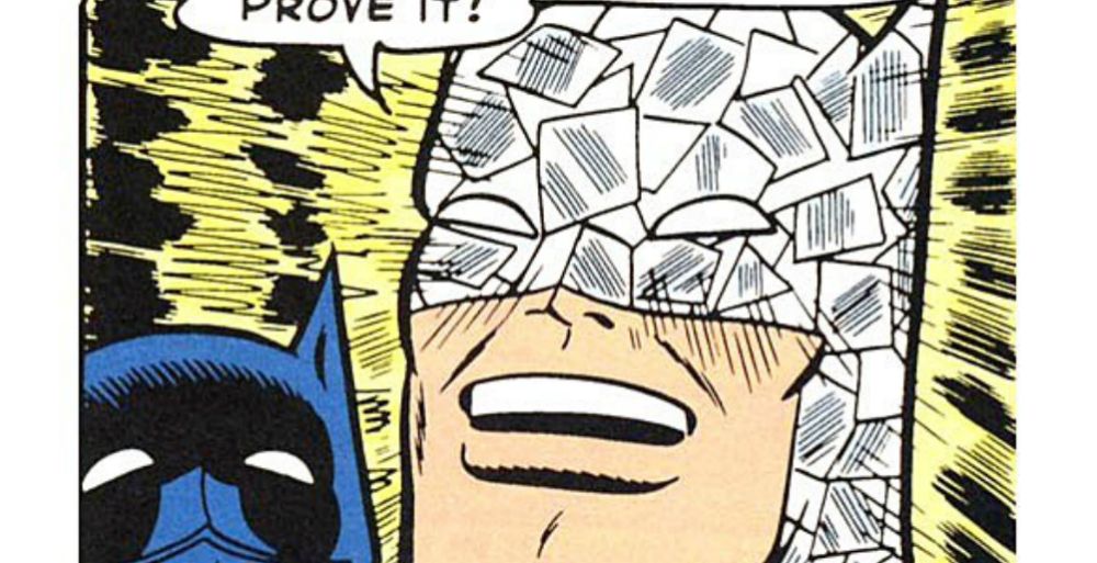 Batman unveils his mirror mask in DC Comics