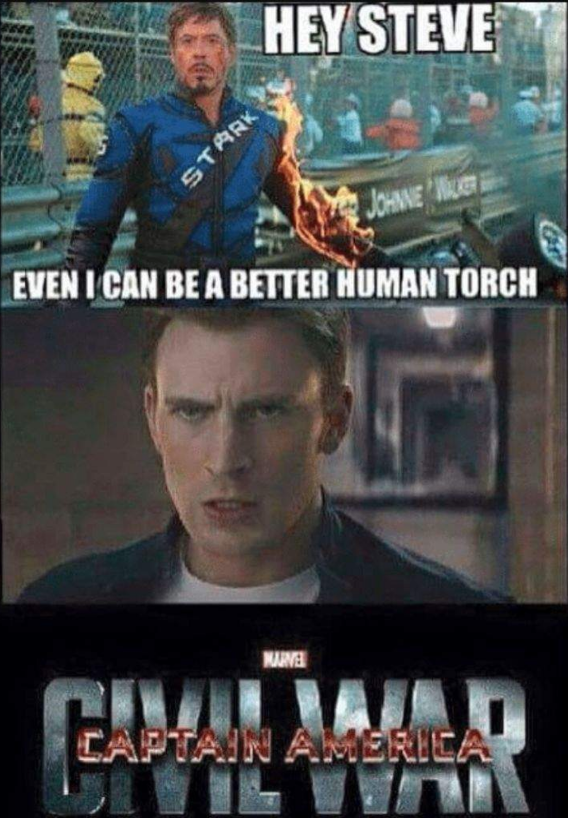 better human torch meme