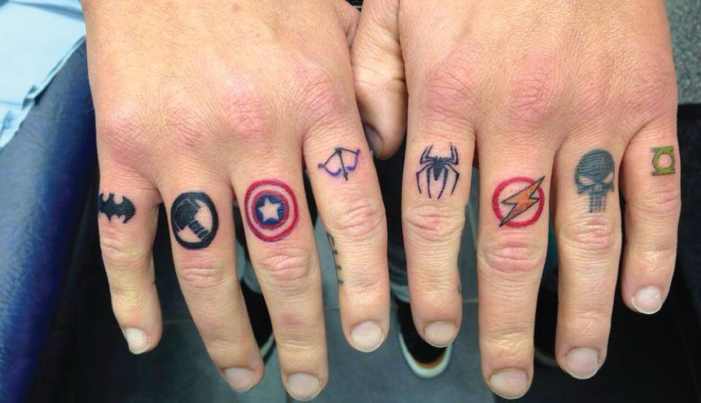 The Avengers Got Matching Tattoos — See the Cool Ink