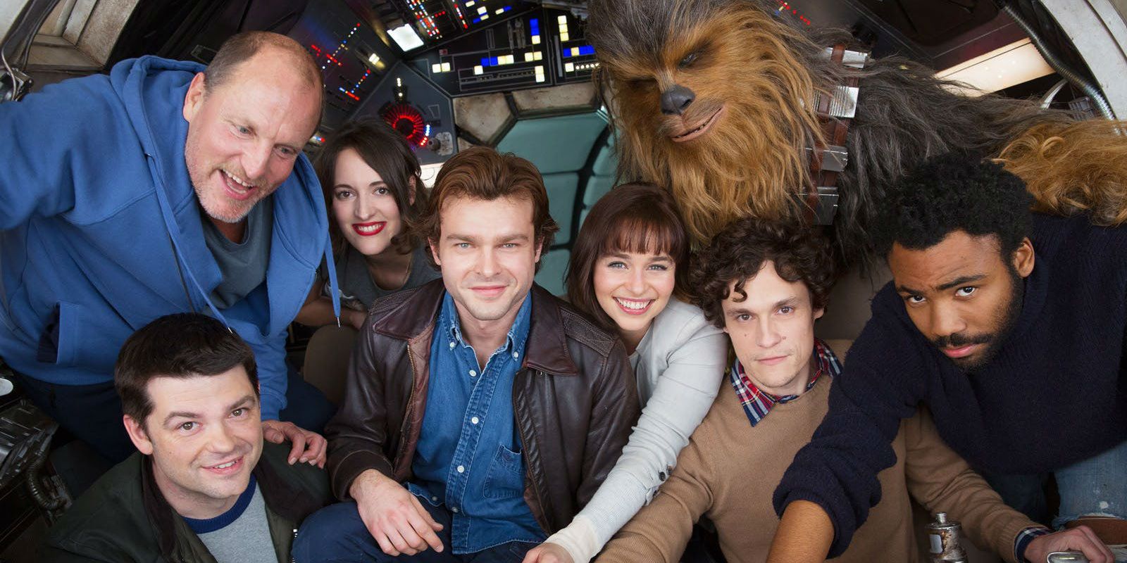 Han Solo Movie Cast Photo