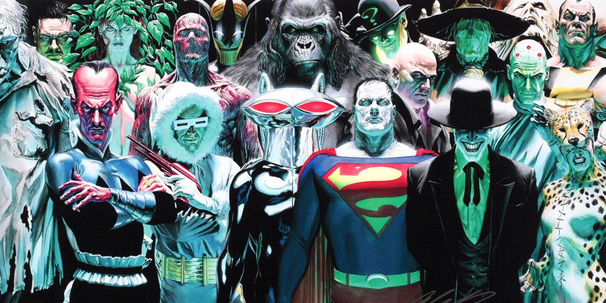 DC Comics' Legion of Doom by Alex Ross.