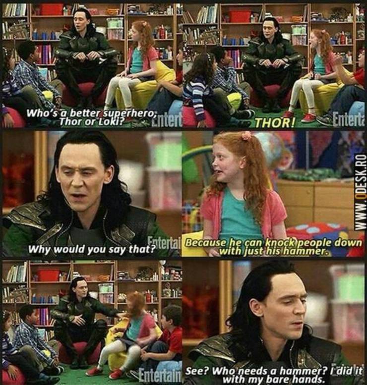 Hilarious Thor Vs Loki Memes Cbr