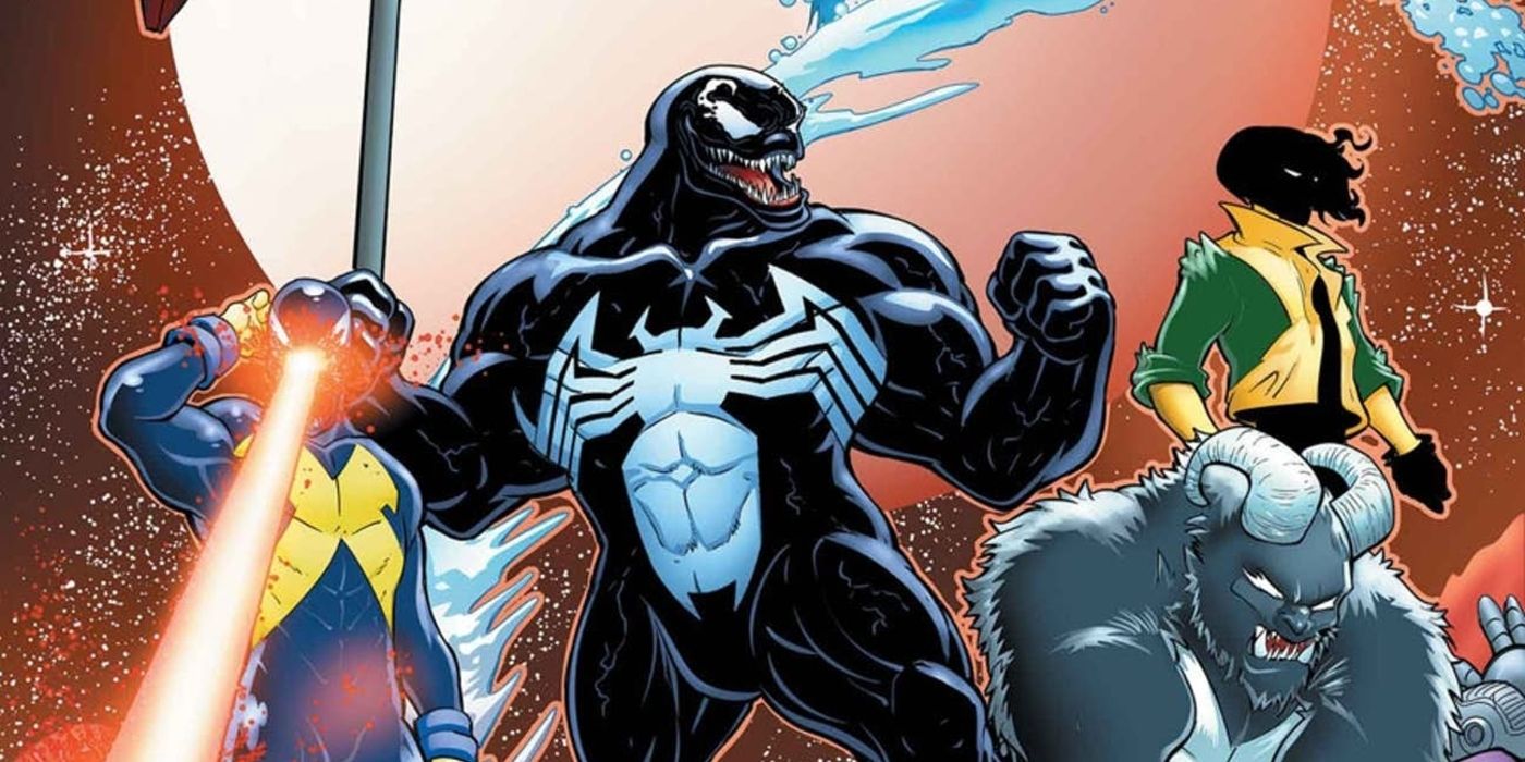 The First XMen Blue Member Has Officially Been Possessed by a Symbiote