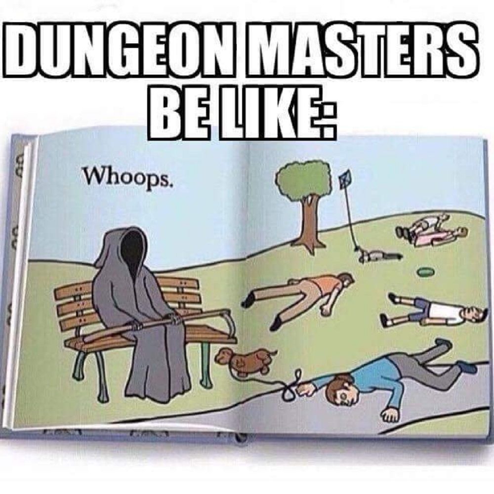 Dungeons & Dragons Meme