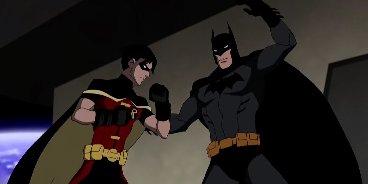 Batman vs Robin Young Justice