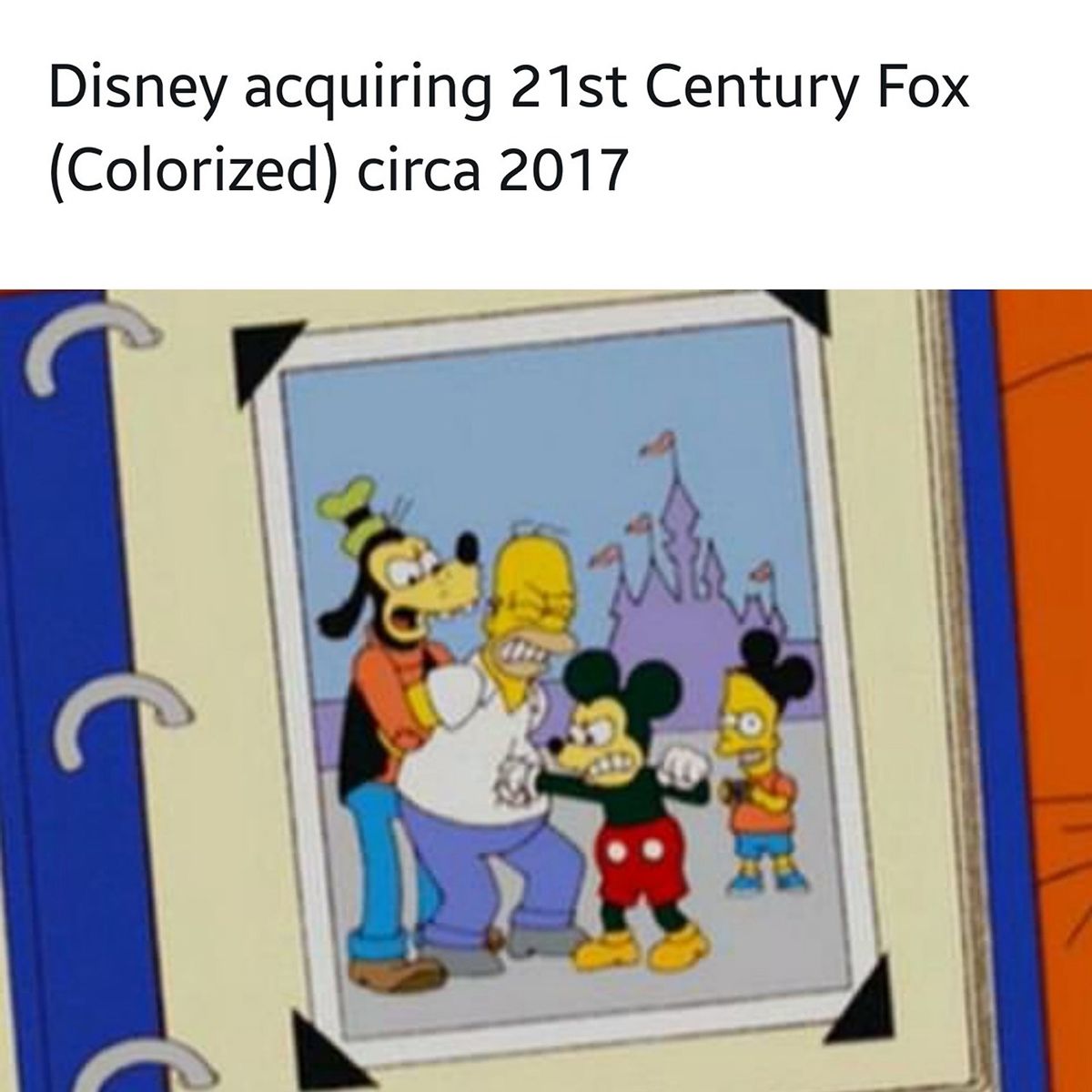 Disney Buying Fox Meme