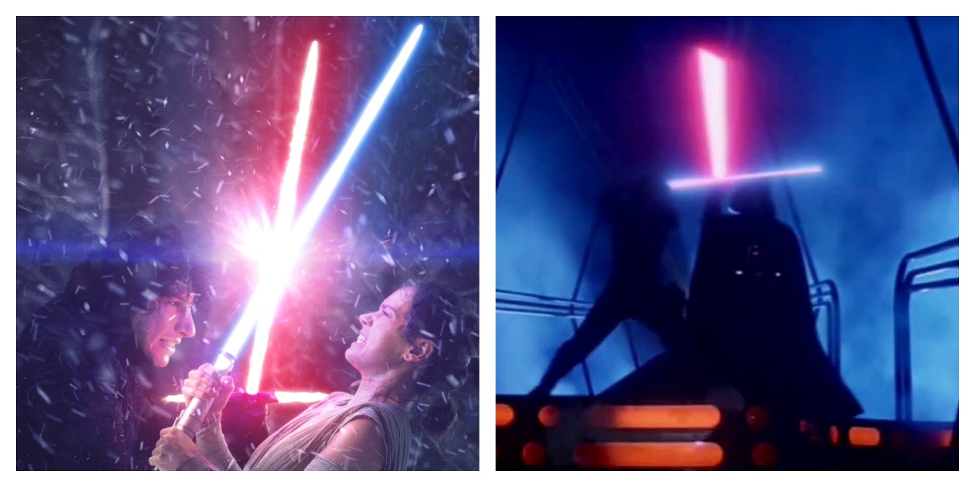 Darth Vader and Kylo Ren Lightsaber Skill