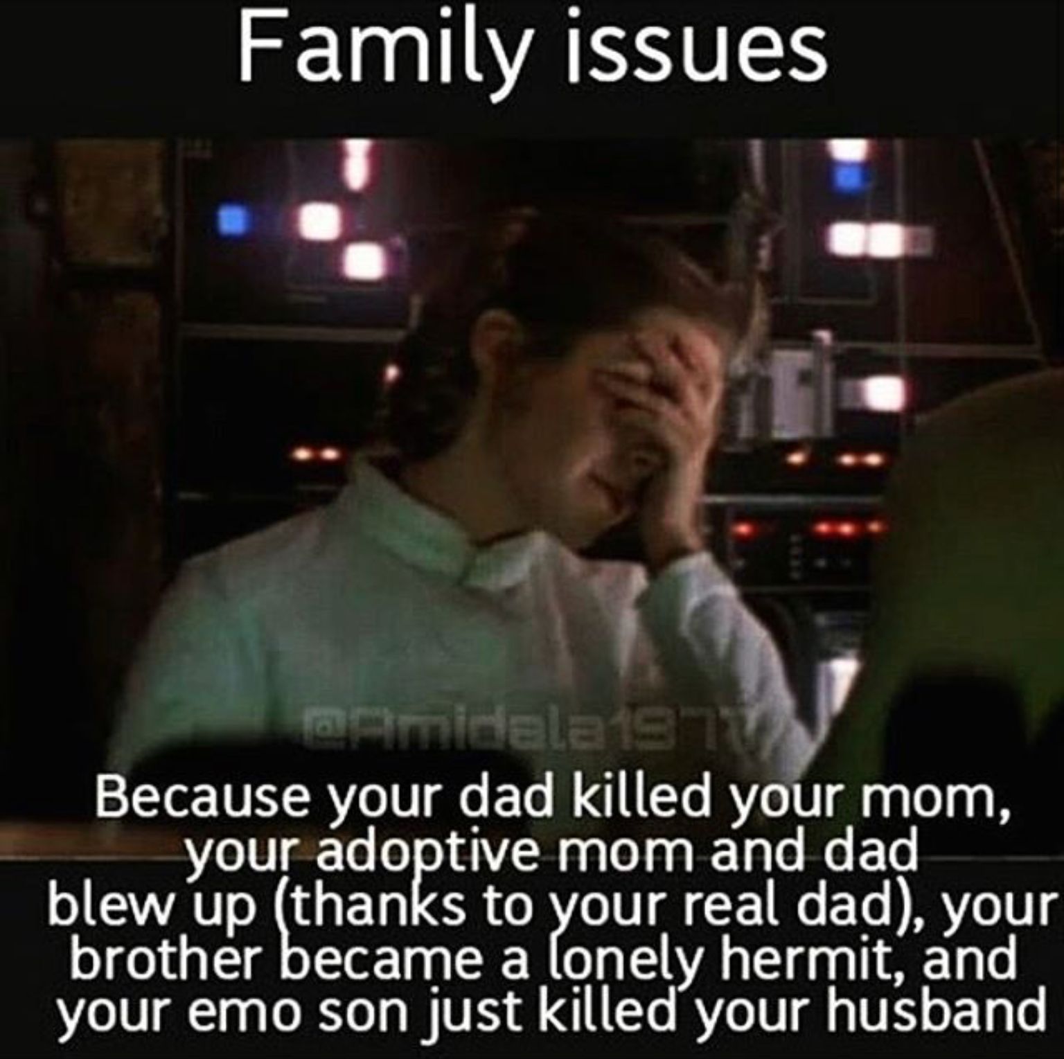 Princess Leia Family Issues