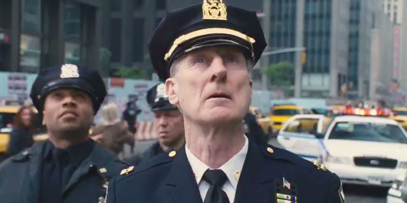 James Cromwell's Captain George Stacy in Spider-Man 3.