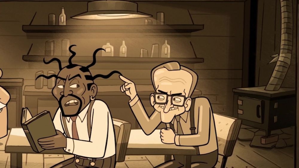 Larry King and Coolio Gravity Falls