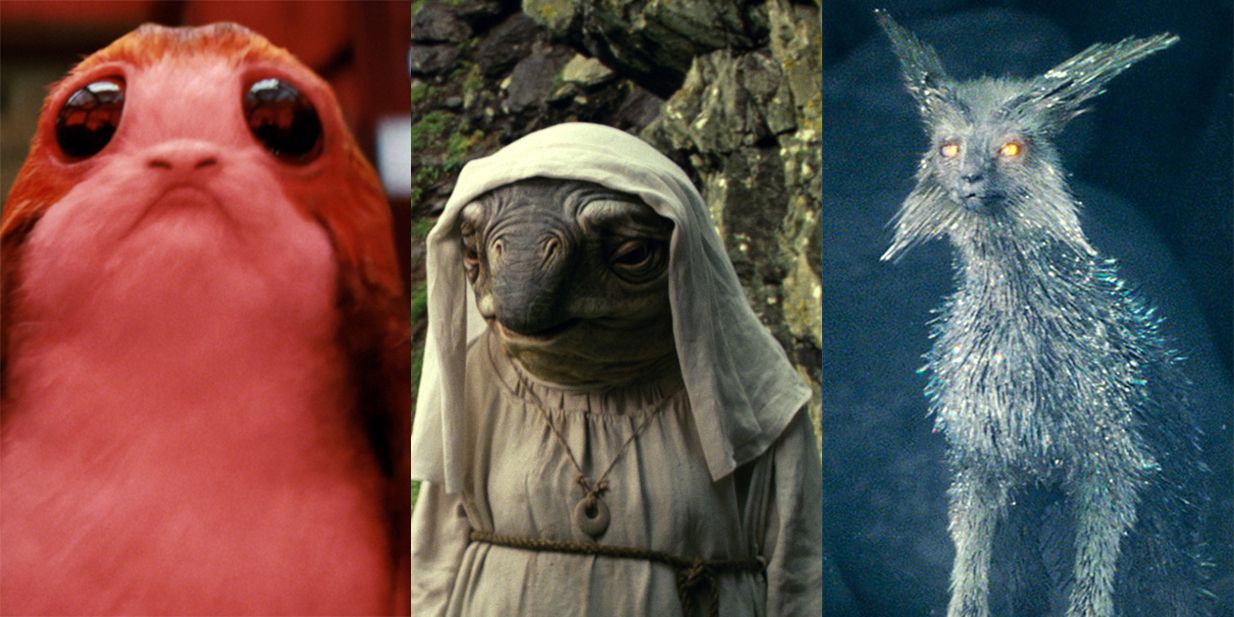 Star Wars: The Last Jedi Creature Designer on Those Crystal Foxes and  Chewbacca's Influence on the Porgs