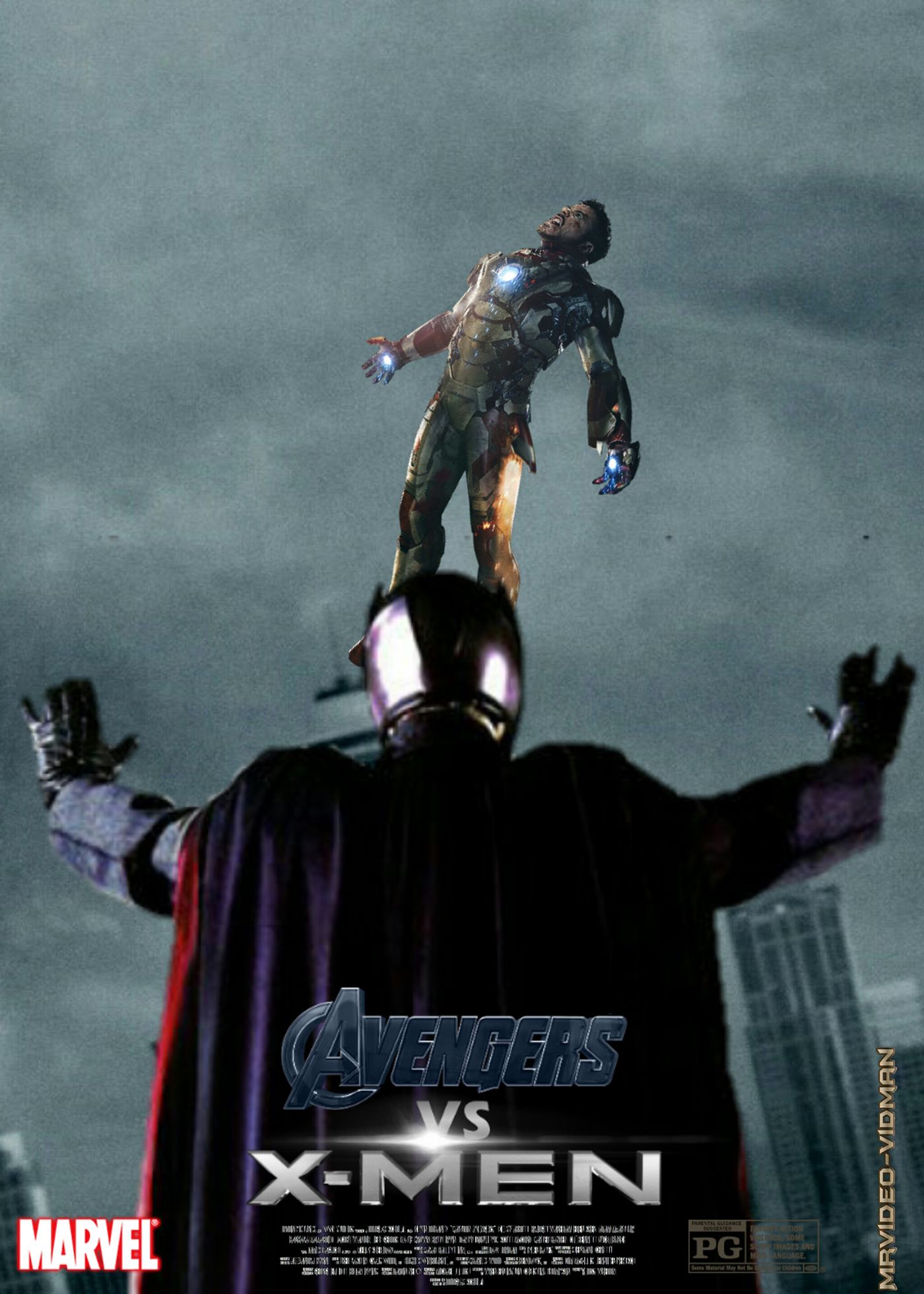 MCU X-Men Iron Man Magneto