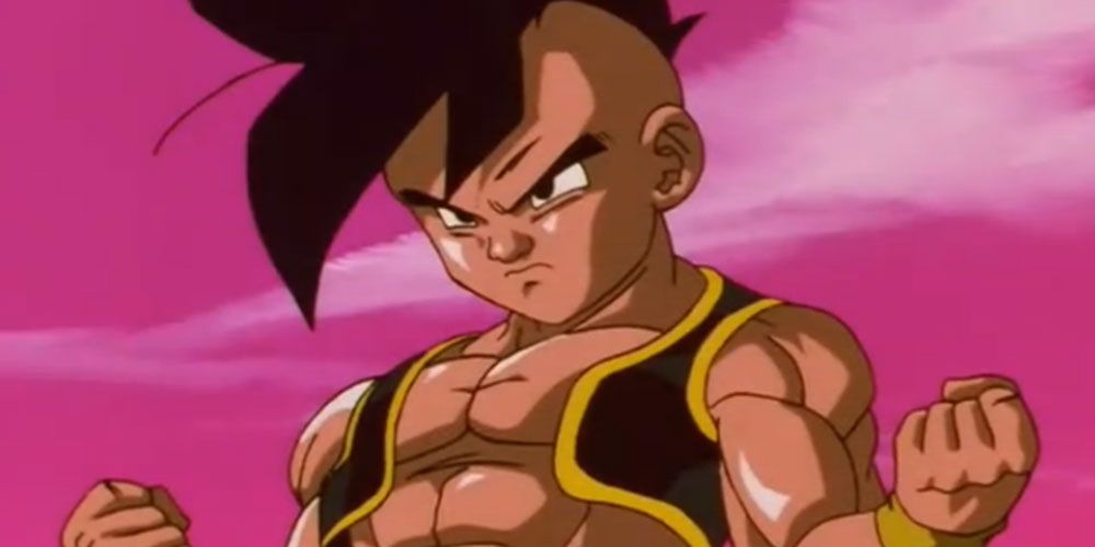 Majuub considers his new power in Dragon Ball GT