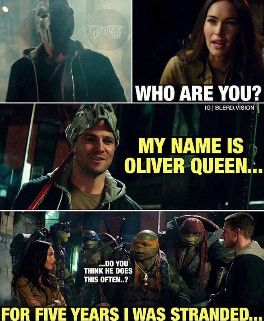 My Name Is Oliver Queen Meme