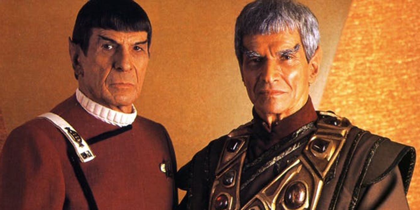 Spock e Sarek de O país desconhecido