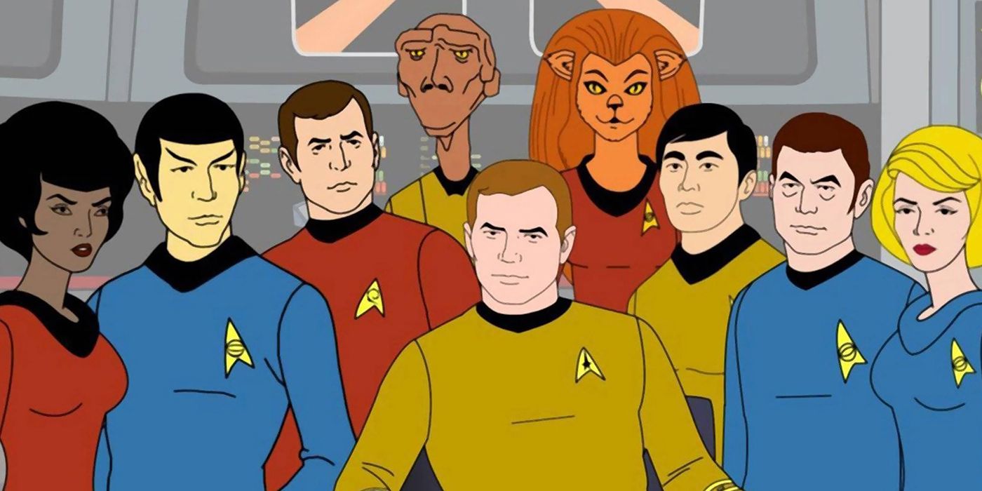 Star Trek Animated Series crew