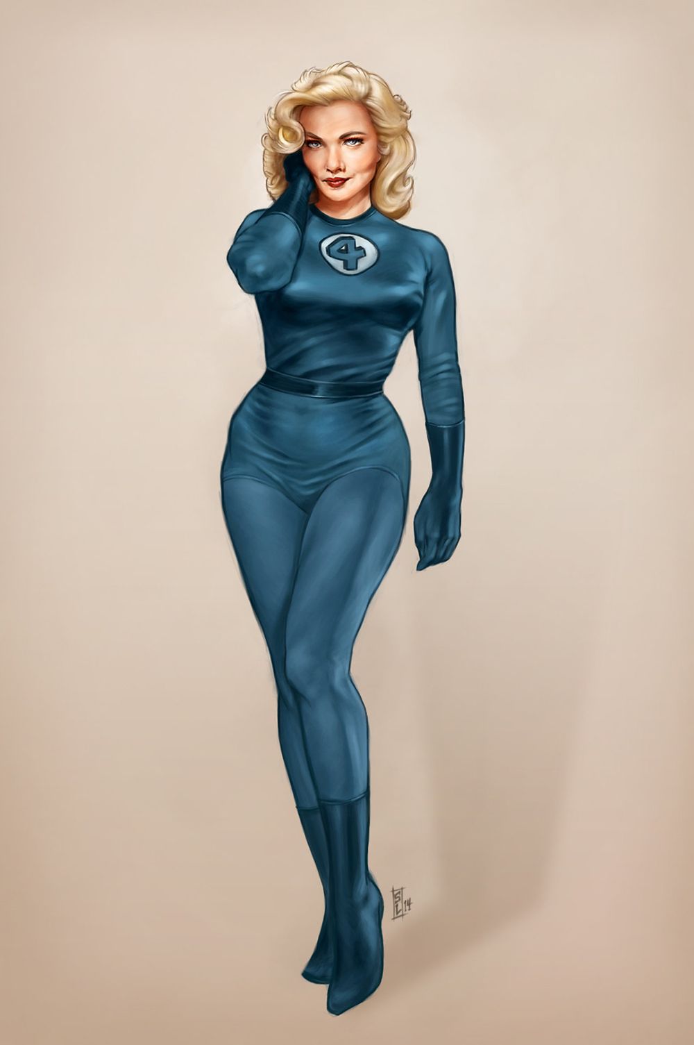 Sue Storm Pin-Up