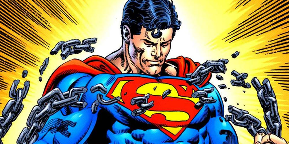 Superman Strength breaking chains