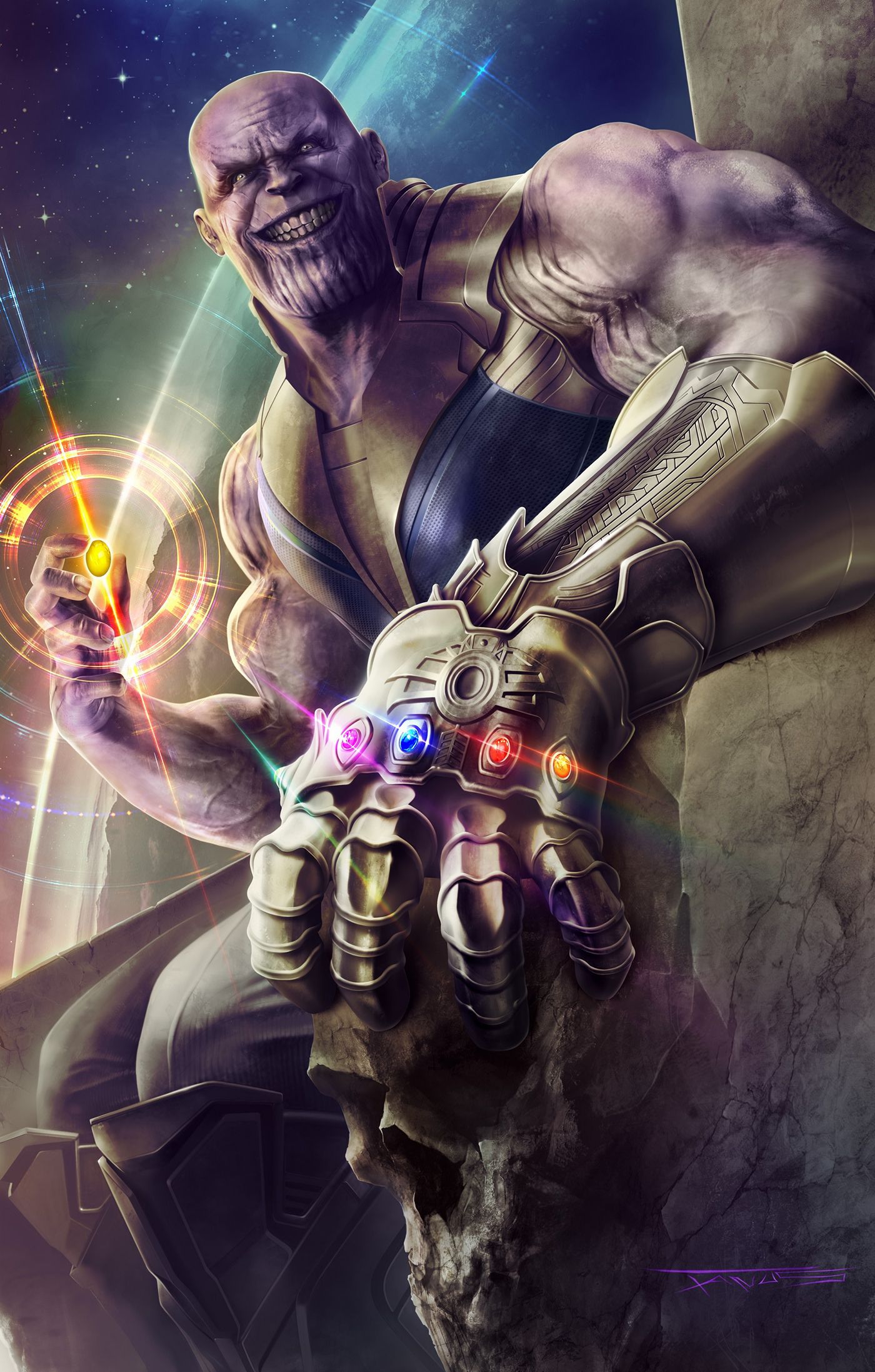 Thanos Infinity Gauntlet Gems