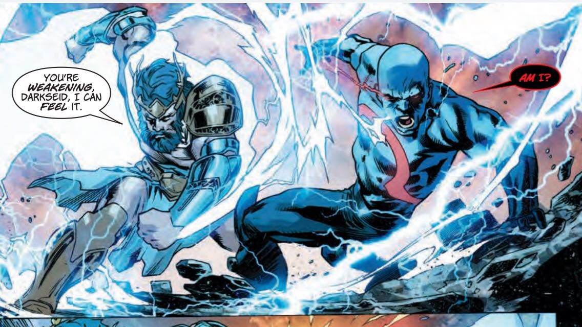 Wonder Woman Darkseid Zeus fight