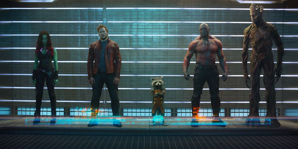 guardians of the galaxy line up