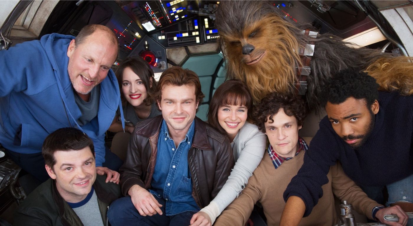 Han Solo Movie Cast Photo