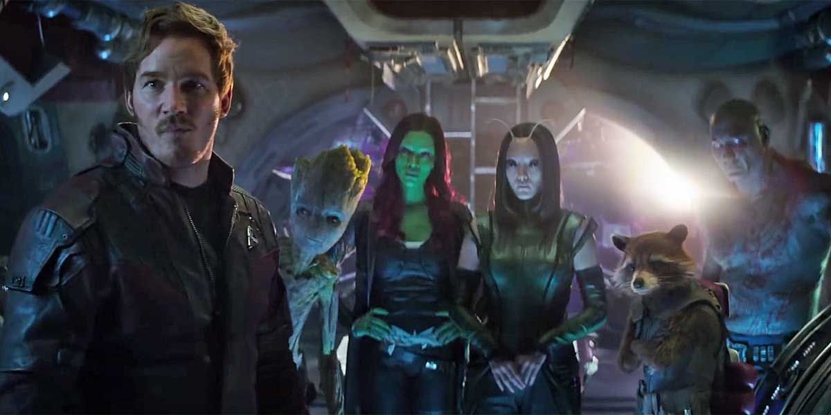 Guardians of the Galaxy in Avengers: Infinity War