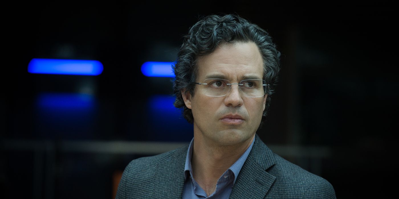 Bruce Banner looking mad in Age of Ultron.