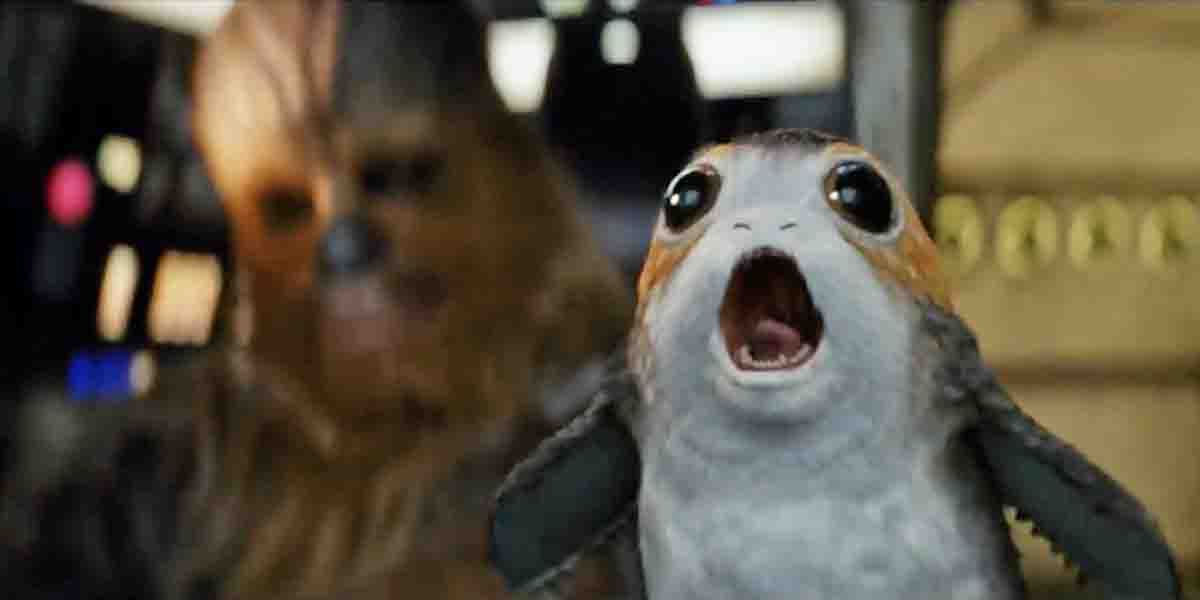 Does Chewbacca Eat Porgs in Star Wars: The Last Jedi?