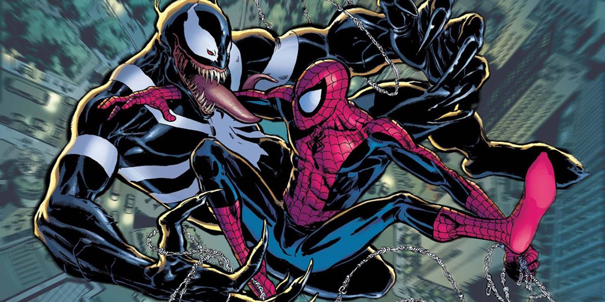 venom and spider-man