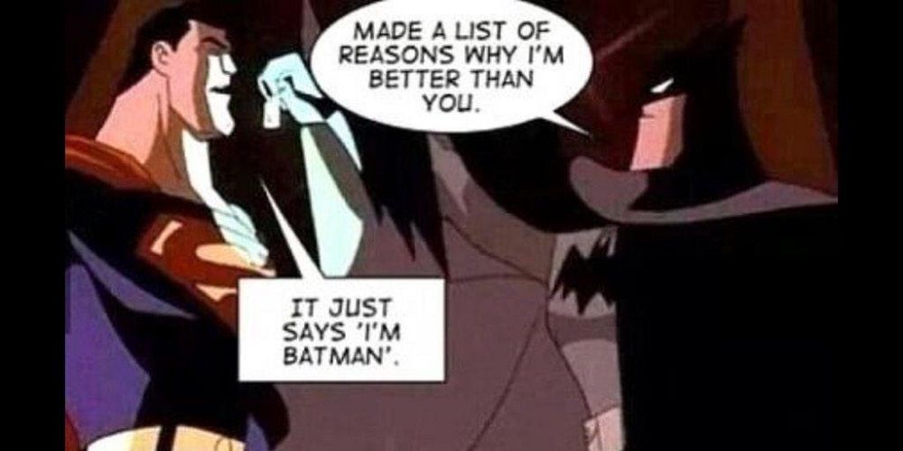 Batman is Better Than Superman Meme