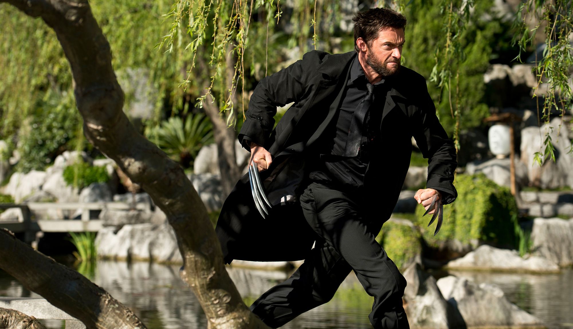 Black Suit Logan In The Wolverine