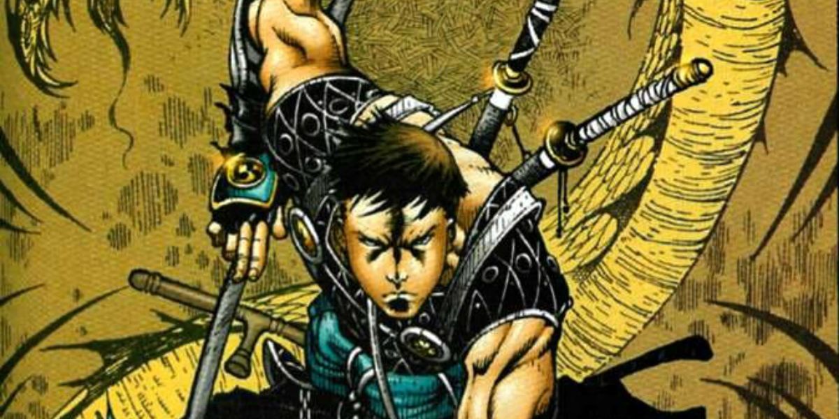 Bushido prepares to fight alongside the Teen Titans in DC Comics