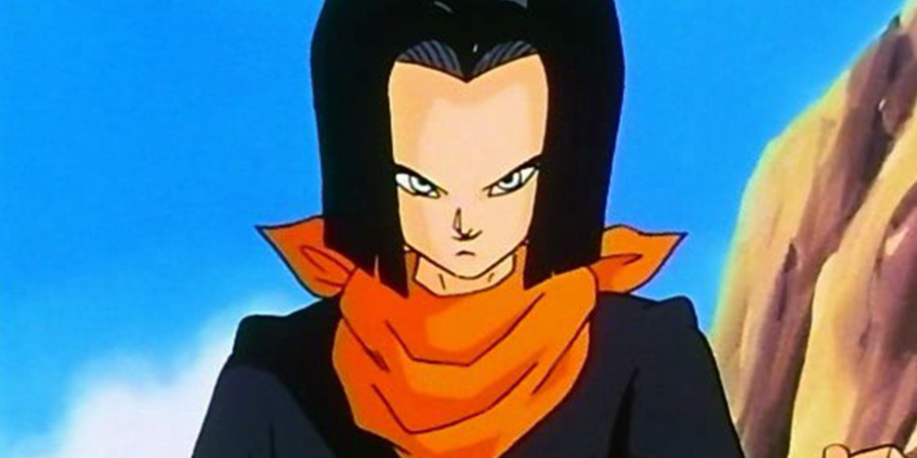 Android 17 in Dragon Ball.