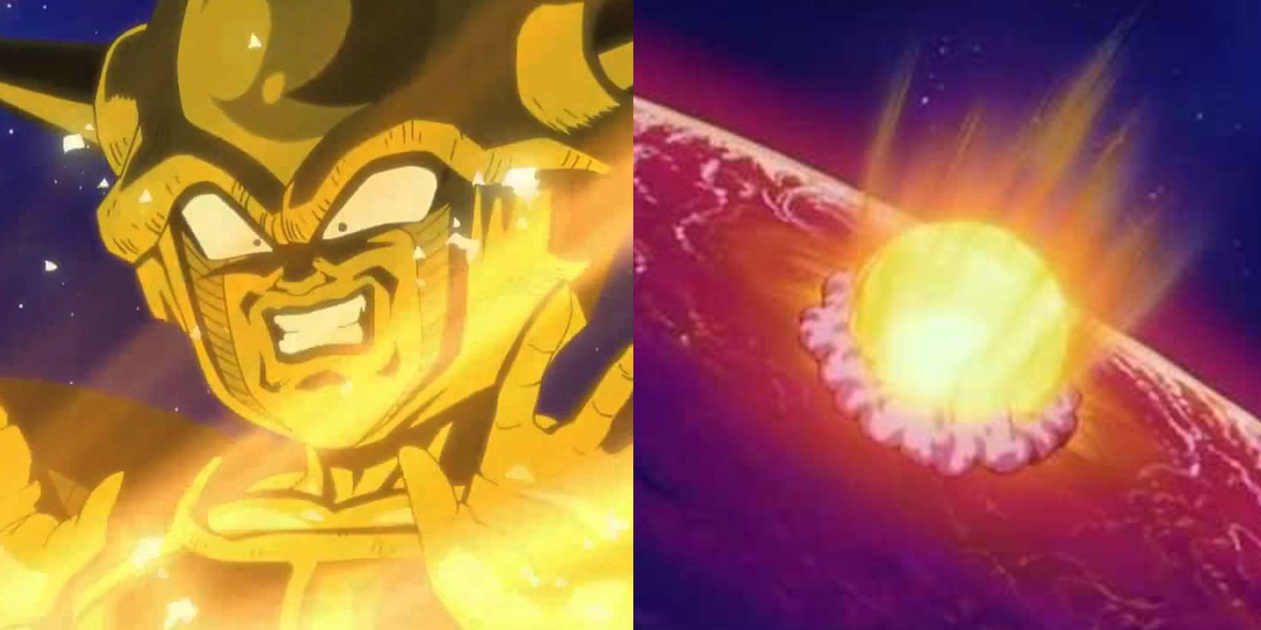 Dragon Ball When Planet Vegeta Was Destroyed