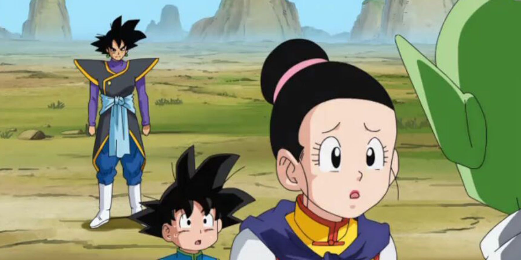Anime Dragon Ball Wish Zamasu Goku