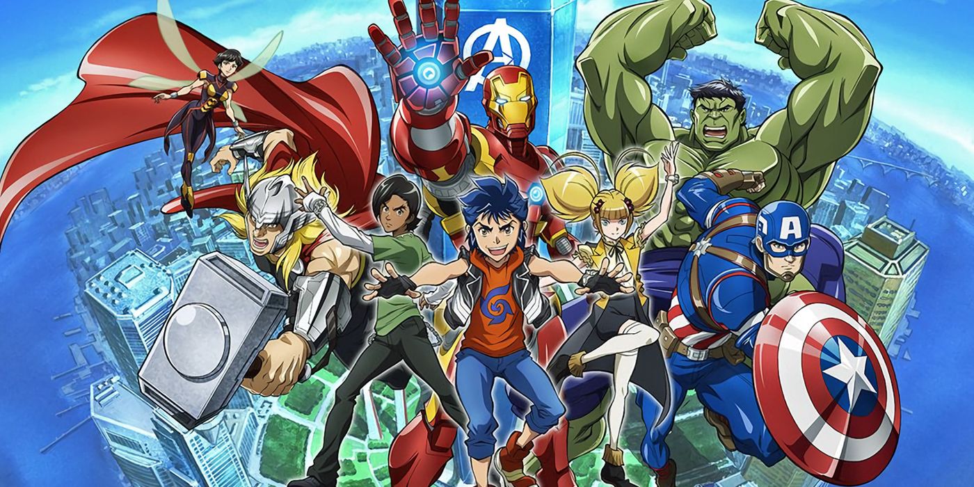 Future Avengers Anime